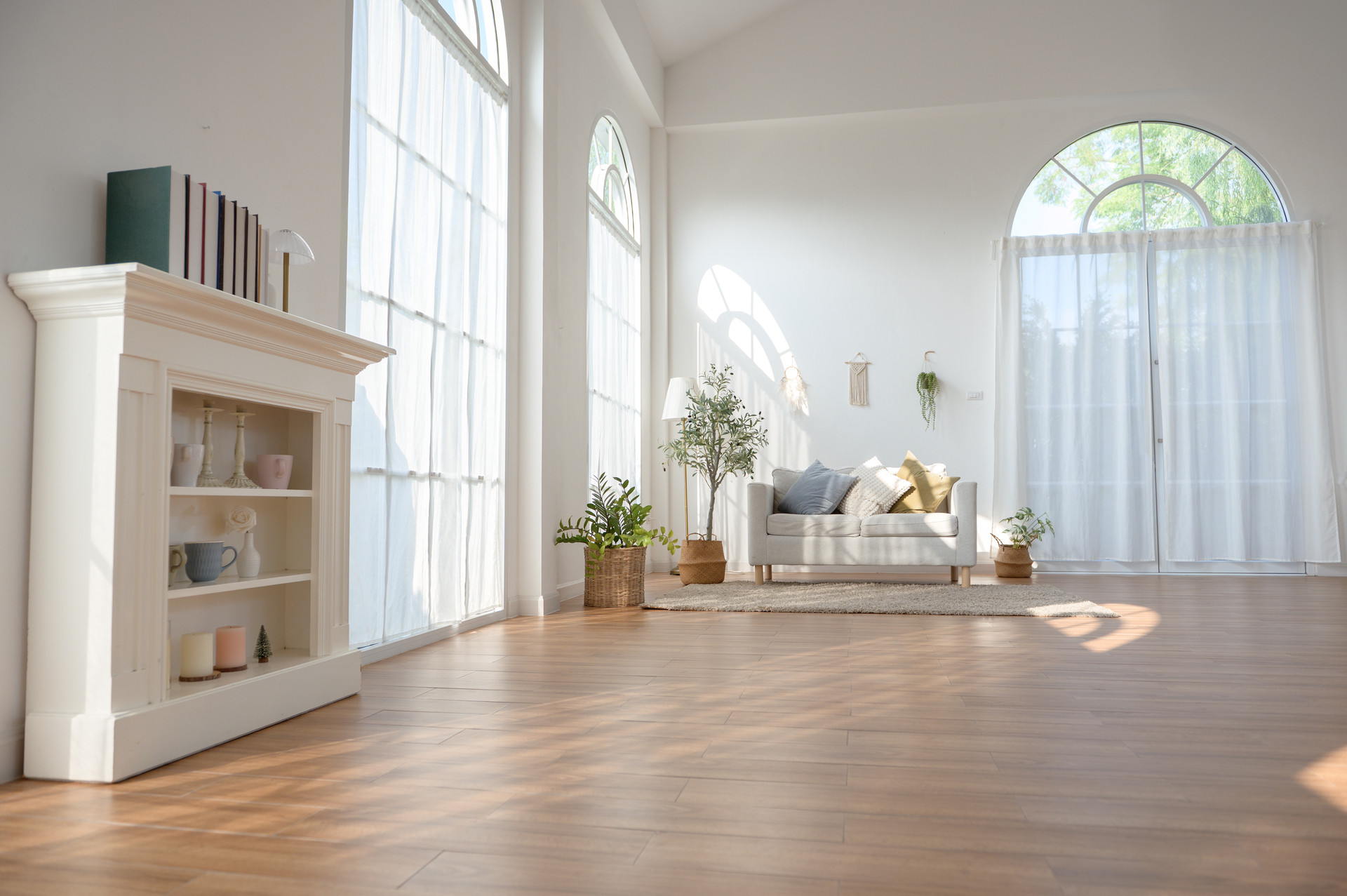 Hardwood flooring installation in Texas
